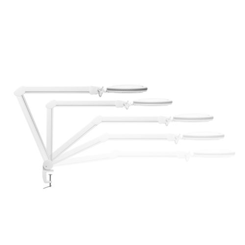 Handy LED lámpa - nagyító lencsével - 5" - 130 mm (10797L)