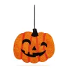 Halloween-i dekoráció - tök - akasztható - fa - 30 x 25 cm (56573)