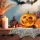 Halloween-i dekoráció - pókháló alátét - ezüst - Ø37 cm - műanyag (56576)