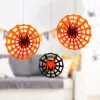 Halloween-i dekoráció - pókháló szett - papír - 30/40 cm - 3 db / csomag (56585)