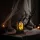 Halloween-i világító dekoráció - boszorkány - sárga LED - 17,5 x 6,3 x 6,3 cm - 3 x LR44 (56600A)