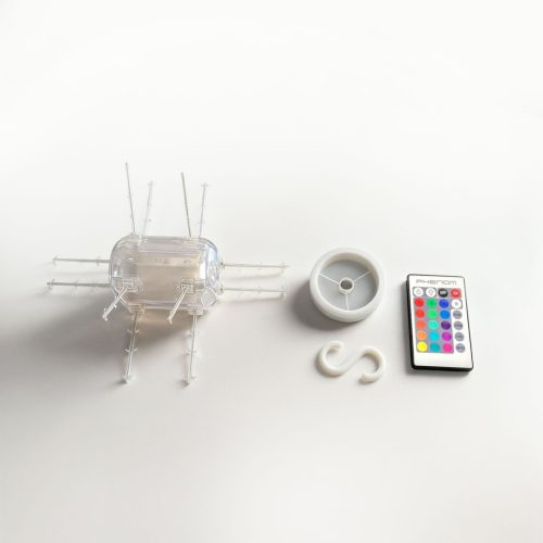 Phenom Varázs felhő lámpa - 16 RGB LED - 3 x AAA - 25 x 20 x 15 cm (20259)