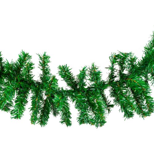 Fenyő girland - sötét zöld - 270 cm - PVC (56450)