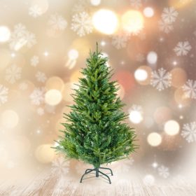 Műfenyő - 150 cm - 3D lucfenyő - PE / PVC (56480B)