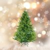 Műfenyő - 180 cm - 3D lucfenyő - PE / PVC (56480C)