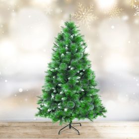   Műfenyő - 180 cm - ezüstfenyő dús ágakkal - PVC - havas (56482C)