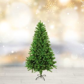   Műfenyő - 150 cm - 3D lucfenyő - kétszínű - PVC (56485B)