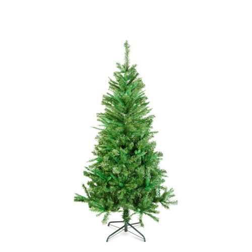 Műfenyő - 150 cm - 3D lucfenyő - kétszínű - PVC (56485B)