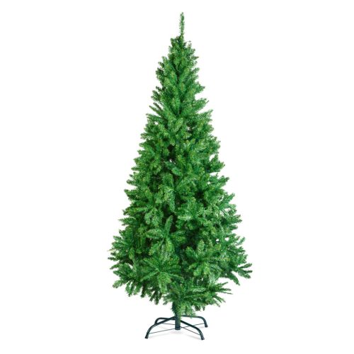 Műfenyő - 210 cm - 3D lucfenyő - kétszínű - PVC (56485D)