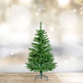 Műfenyő - 120 cm - Nordmann - PVC - sötétzöld (56486C)