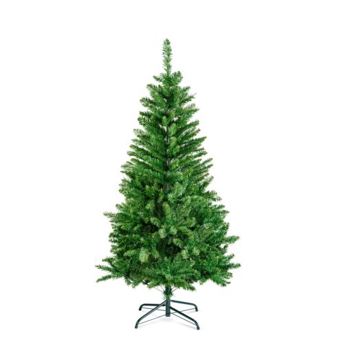 Műfenyő - 150 cm - Nordmann - PVC - sötétzöld (56486D)