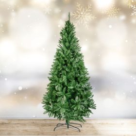 Műfenyő - 180 cm - Nordmann - PVC - sötétzöld (56486E)