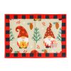 Karácsonyi tányéralátét - manó - 46 x 32 cm (59749B)
