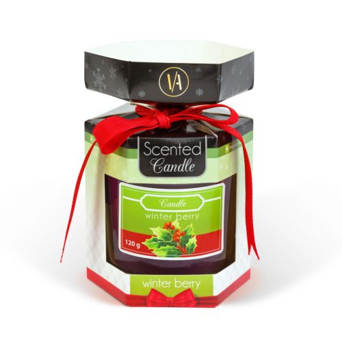 Vog Und Arths Illatgyertya - "téli bogyó" - 120 g (58802D)