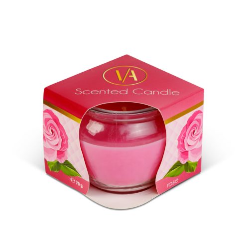 Vog Und Arths Illatgyertya - rózsa - 70 g (58804D)