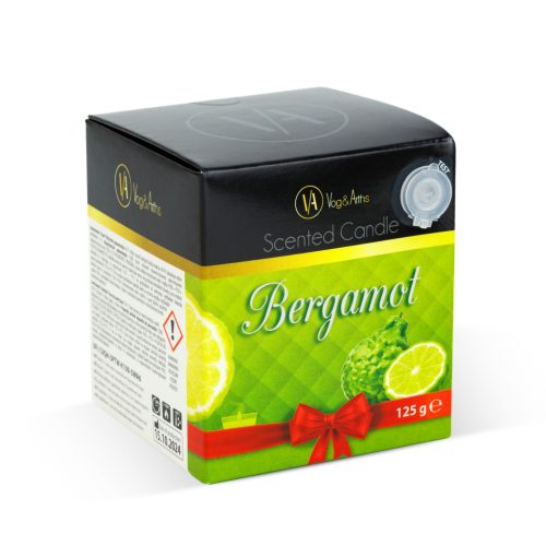Vog Und Arths Illatgyertya - bergamott - 125 g (58808B)