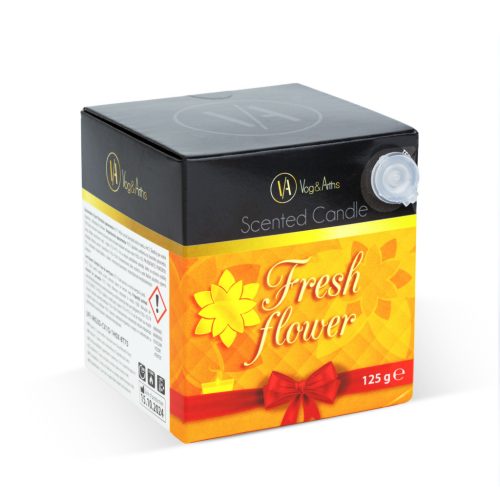 Vog Und Arths Illatgyertya - friss virág - 125 g (58808C)