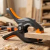 Handy Szorító csipesz - 2" / 55 mm - 160 x 115 mm - műanyag - fekete / narancssárga (10284)