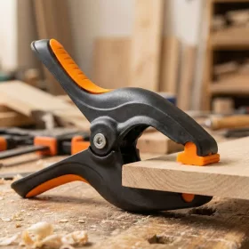   Handy Szorító csipesz - 2" / 55 mm - 160 x 115 mm - műanyag - fekete / narancssárga (10284)