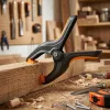 Handy Szorító csipesz - 2" / 55 mm - 160 x 115 mm - műanyag - fekete / narancssárga (10284)