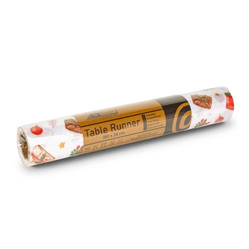 Asztalterítő futó - 180 x 28 cm - 70% poliészter, 30% pamut (58206K)