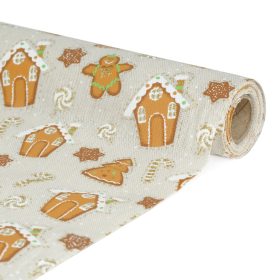   Asztalterítő futó - 180 x 28 cm - 70% poliészter, 30% pamut (58206N)