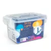 Fényfüzér - 30 m - színes - 600 LED - 220-240V - 6W - zöld kábel (59769)
