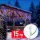 Fényfüzér - 15 m - 600 LED - 220-240V - 6W - átlátszó kábel (59770)