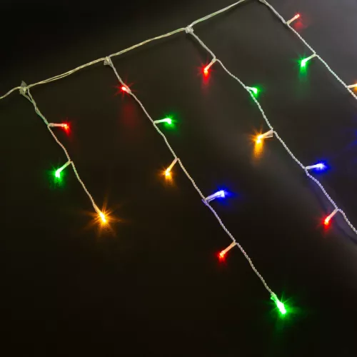 Fényfüzér - 15 m - 600 LED - 220-240V - 6W - átlátszó kábel (59770)