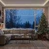 Fényfüzér - 15 m - 600 LED - 220-240V - 6W - átlátszó kábel (59770)