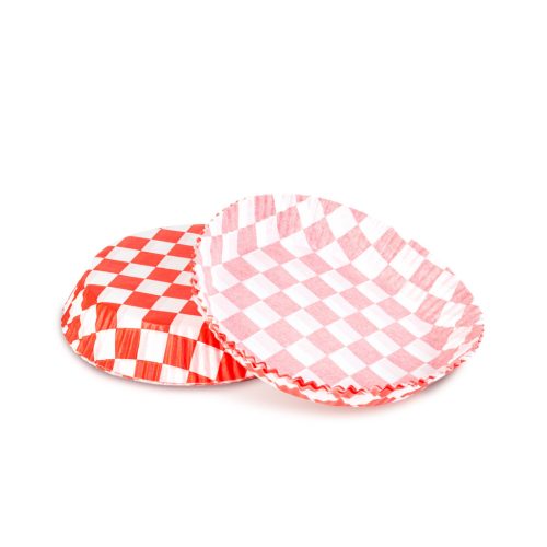 Bewello Air fryer sütőpapír - olaj nélküli sütőhöz - kockás, kör - 20 cm - 50 db / csomag (BW1032A)