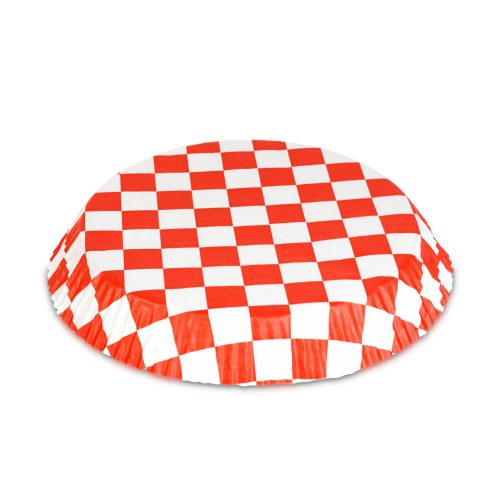 Bewello Air fryer sütőpapír - olaj nélküli sütőhöz - kockás, kör - 20 cm - 50 db / csomag (BW1032A)