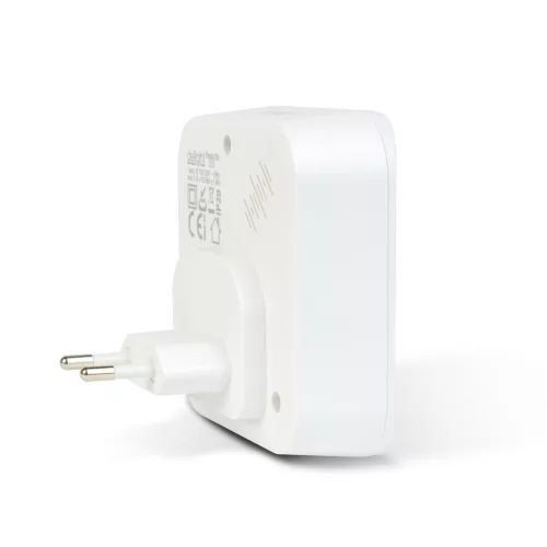 Delight Digitális elem- és vezeték nélküli csengő - Kinetic - fehér - kék LED (55331WH)