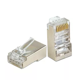   Delight 8P8C moduláris dugó - átmenő - FTP CAT6 RJ45 (05232D)