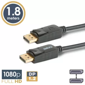   Delight DisplayPort - Displayport kábel - 1.2 - 1080p - 1,8 m (20333A)