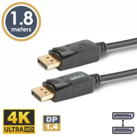  Delight DisplayPort - Displayport kábel - 1.4 - 4K - 1,8 m (20333B)