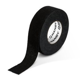   Handy Öntapadós textil szalag - kábelkorbácsokhoz - 15 m x 19 mm x 0,3 mm - fekete (11070)