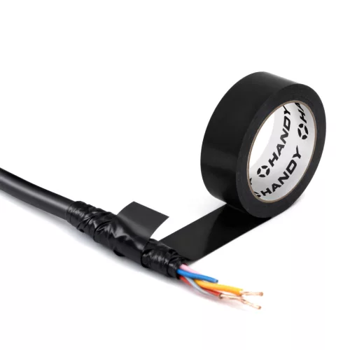 Handy Szigetelőszalag - PVC, -18 - (+105)°C - 20 m x 19 mm - fekete (11076)