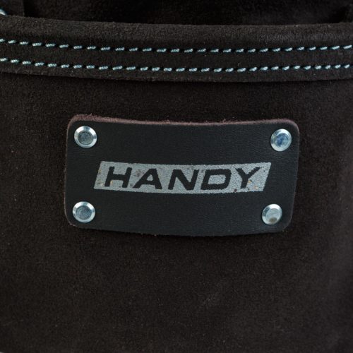 Handy Professzionális bőr szerszámtartó öv - 7 zseb, 1 kalapácstartó, 4 ceruzatartó (10260B)