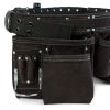 Handy Professzionális bőr szerszámtartó öv - 7 zseb, 1 kalapácstartó, 4 ceruzatartó (10260B)