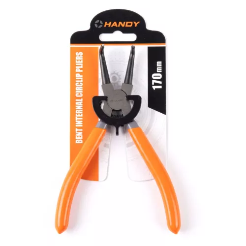Handy Zégergyűrű fogó - hajlított - zárt - 17 cm (10309)
