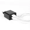 Delight USB Hálózati adapter 2xUSB fekete (55039-2BK)