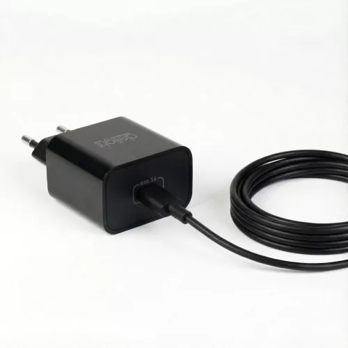 Delight Adapter - Type-C - gyorstöltő, PD20W - fekete (55040BK)