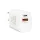 Delight Hálózati Adapter USB + Type-C PD20W gyorstöltéssel - fehér (55041WH)