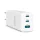 Delight Hálózati Adapter - USB-A 20W + Type-C PD45W gyorstöltéssel - fehér (55042)