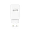 Delight Hálózati Adapter - USB-A 20W + Type-C PD45W gyorstöltéssel - fehér (55042)