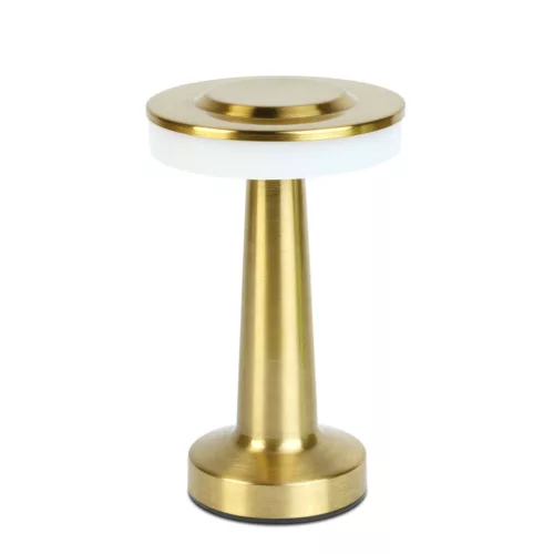 Phenom Asztali lámpa - arany színű - állítható színhőm, fényerő - akkumulátoros - USB (12500A)