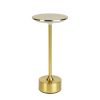 Phenom Asztali lámpa - arany színű fém - állítható színhőm, fényerő - akkumulátoros - USB (12502A)