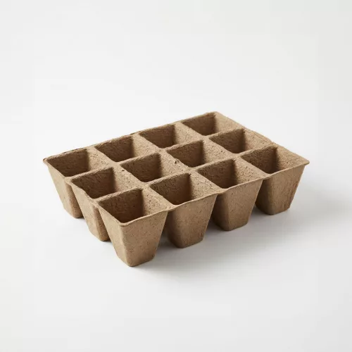 Cserepes palántanevelő tálca - 15,2 x 11,5 x 4,3 cm - 4 db / csomag (11988)