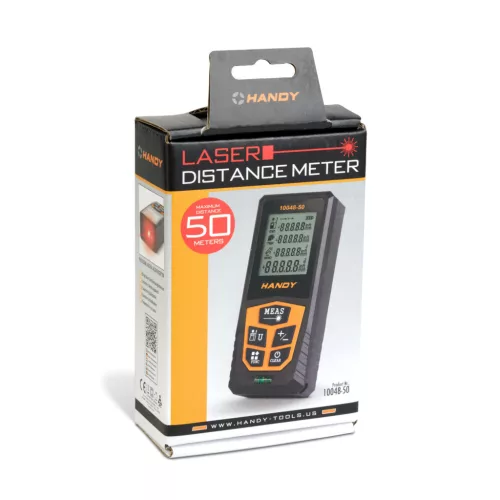 Handy Lézeres távolságmérő - 50 m (10048-50)